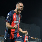 Croton vs Picerno Lega Pro 2022-2023. Otctober 30, 2022 at Stadio Ezio Scida in Crotone
In foto: Gomez festa gol