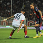 Croton vs Picerno Lega Pro 2022-2023. Otctober 30, 2022 at Stadio Ezio Scida in Crotone
In foto: Mogos